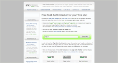 Desktop Screenshot of prchecker.info